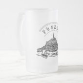 Het middeleeuwse klooster Mont Saint Michel. Frank Matglas Bierpul (Voorkant links)