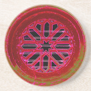 het middeleeuwse onderzetter van het kerkvenster