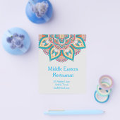 Het Midden-Oosten of het Libanese Marokkaanse rest Flyer (Enkel)