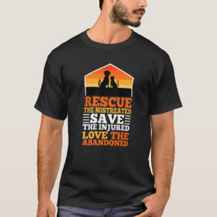 Het midden redden van de verwondingen t-shirt