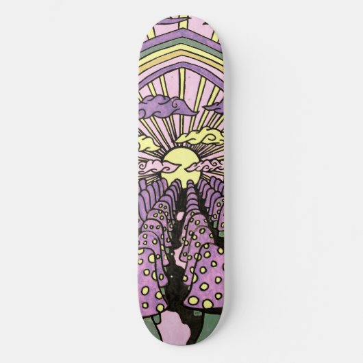 Het middenpaneel van Shirum Kingdom Skateboard (Voorkant)