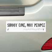 Het ministerie van Gekke Kosten B2 Bumpersticker (Op auto)