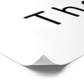 Het ministerie van Gekke Walken Poster (Hoek)