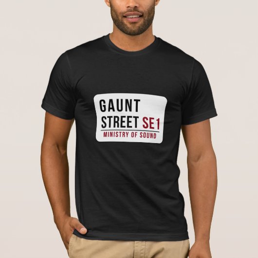 Het ministerie van Geluid T-shirt (Voorkant)