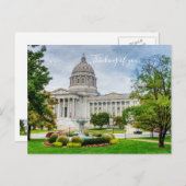 Het Missouri Capitol denken aan je Briefkaart (Voorkant / Achterkant)