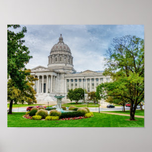 Het Missouri Capitol Poster