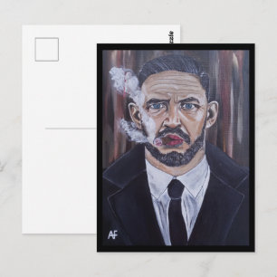 Het Mobster-schilderij van Alfred Fox Briefkaart