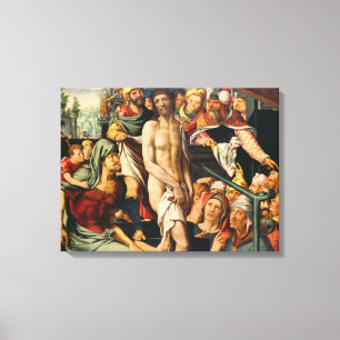 Het Mocking van Christus Canvas Afdruk