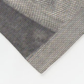 Het model fleece deken (Hoek)