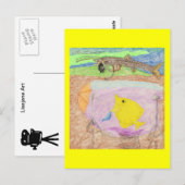 Het model Opeenschuiven Briefkaart (Voorkant / Achterkant)