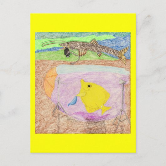 Het model Opeenschuiven Briefkaart (Voorkant)