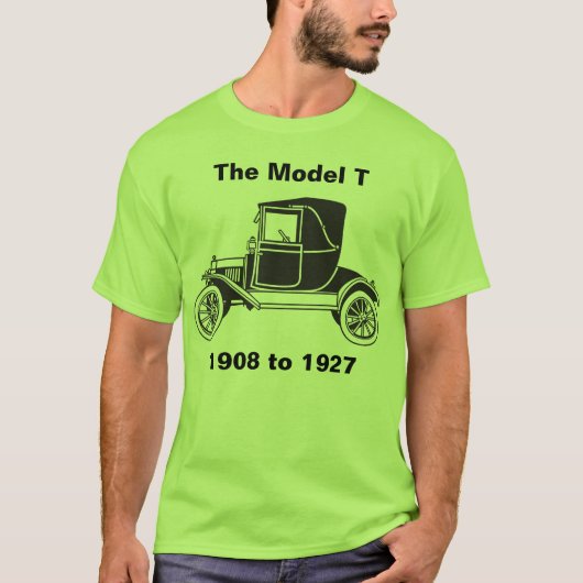 Het model T T-shirt (Voorkant)