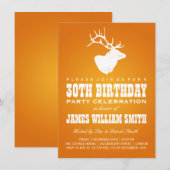 Het moderne 30ste Sinaasappel van de Herten van de Kaart (Voorkant / Achterkant)