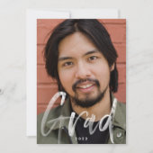 Het moderne Afstuderen van de Bekleding van de Fot Aankondiging (Voorkant)