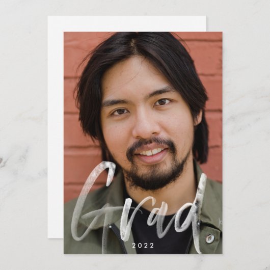 Het moderne Afstuderen van de Bekleding van de Fot Aankondiging (Voorkant / Achterkant)