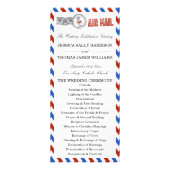 Het moderne Airmail Wedding Collectie - Programma (Voorkant)