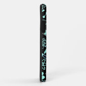 Het moderne aquablauwe biochemieleven is complex Case-Mate iPhone case (Achterkant/rechts)