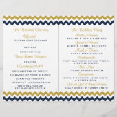 Het moderne Collectie van de Chevron Wedding - mar (Achterkant)