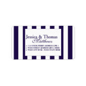 Het moderne Collectie van de marineslag Etiket (Voorkant)