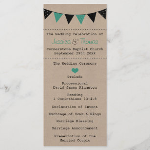 Het moderne Collectie van het Bunting Wedding van  Programma