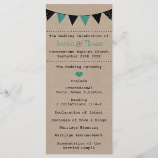 Het moderne Collectie van het Bunting Wedding van  Programma