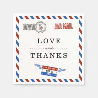 Het moderne Collectie van het luchtposthuwelijk Servet