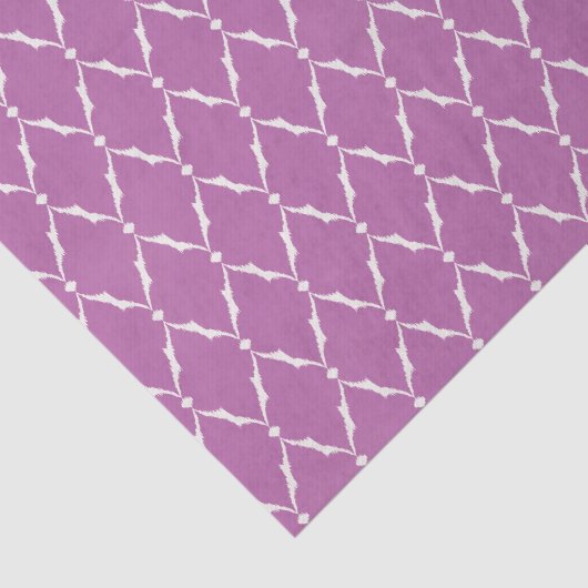 Het moderne elegante geweven paarse patroon van de tissuepapier (Detail)