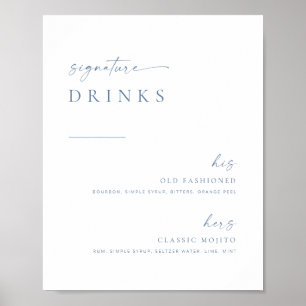 Het Moderne Geheime teken van de Drink van de Onde Poster