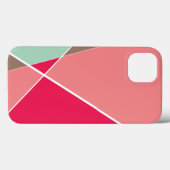 Het moderne Geometrische DwarsHoesje van de Case-Mate iPhone Case (Achterkant (horizontaal))