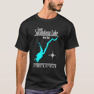 Het moderne Great Sacandaga Lake, New York T-shirt
