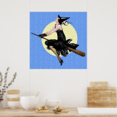 Het moderne heks Poster (Keuken)