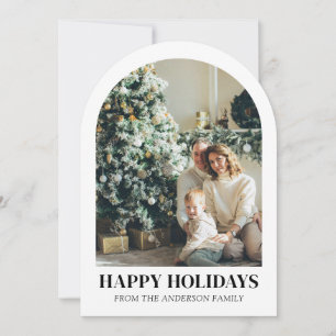 Het moderne jaar in de Review Kerstvakantie Arch Kaart