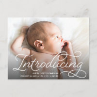 Het moderne Manuscript introduceren van de Foto's