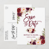 Het moderne Manuscript van de Borstel sparen de Da Aankondigingskaart (Voorkant / Achterkant)