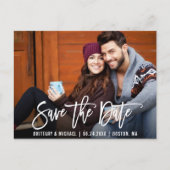 Het moderne Manuscript van de Borstel sparen de Fo Briefkaart (Voorkant)