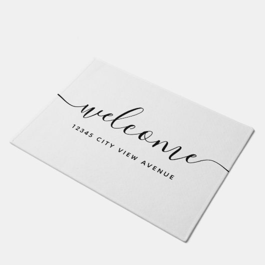 Het Moderne Onthaal van het Bezit van het Manuscri Deurmat (Schuin)