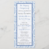 Het moderne Paisley Wedding Collectie - Blauw Programma (Voorkant)