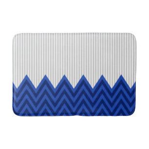 Het moderne Patroon van de Strepen van de Chevron Badmat