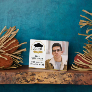 Het moderne Pet van het Afstudeerder van het Manus Fotoplaat