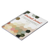 Het moderne Rapport van de Gratitude van de Manusc Notitieboek (Linkerzijde)