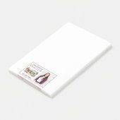 Het moderne Realtor Waterverf House Post-it® Notes (Schuin)