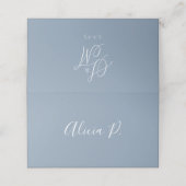 Het moderne Romance bruiloftsdiner (Buitenkant ongevouwen)