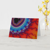 Het moderne Wenskaart van de Geode Kaart (Gele Bloem)