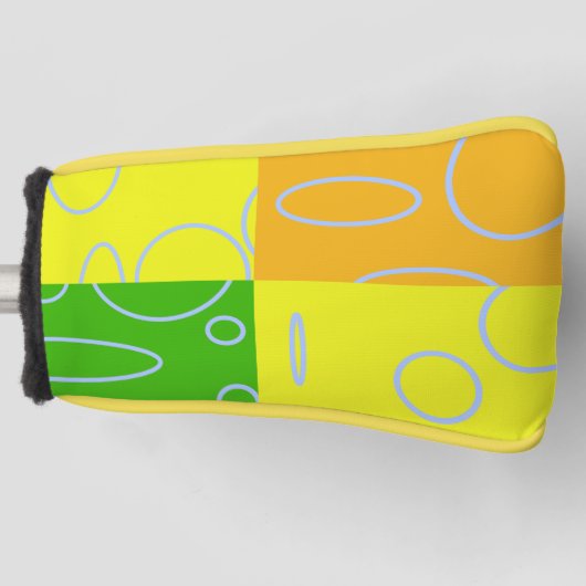 Het moderne Wow Golf Head Hoesje Golfheadcover (Voorkant)