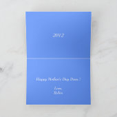 Het moederdag 2012 van Dara Kaart (Binnen)