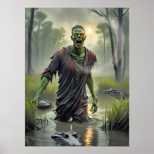 Het moeras ding - 12 x 16 Poster (Voorkant)