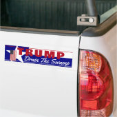 Het moeras droog bumpersticker (Op Truck)