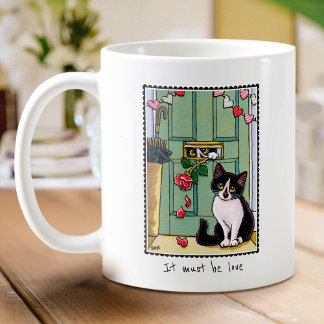 Het moet Love Custom Kitty Cat Schattige zijn Koffiemok
