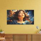 Het moment dat alles verandert canvas afdruk (Insitu (Woonkamer))