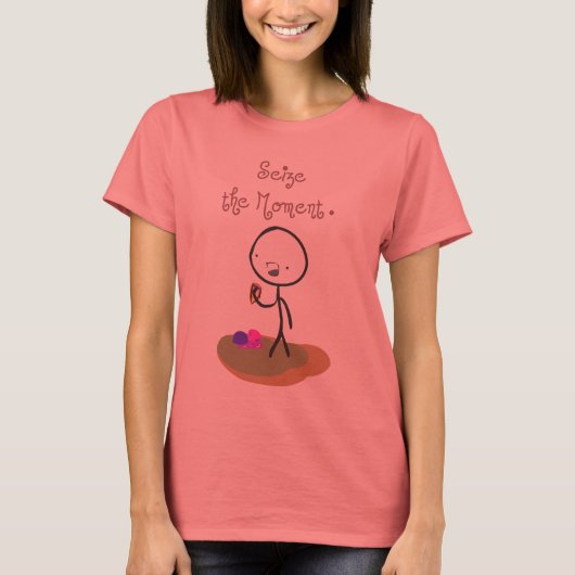 "Het moment in beeld brengen" T-shirt (Voorkant)